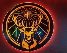 Jägermeister werbeschild rund gebraucht kaufen  Löningen
