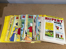 Rupert weekly comics for sale  HARROGATE