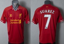 Usado, Camisa masculina de futebol Liverpool Suarez 2013/2014 em casa tamanho M comprar usado  Enviando para Brazil