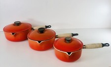Creuset volcanic orange for sale  CHICHESTER