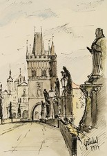 Stadtansicht prag karlsbrücke gebraucht kaufen Stadtansicht prag karlsbrücke gebraucht kaufen  Frankfurt am Main