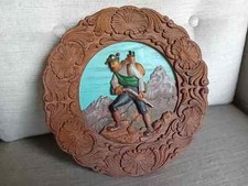 Holz wandteller keramik gebraucht kaufen  Darmstadt