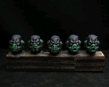 Warhammer 40k cabeças de salamandra bem pintadas X5 comprar usado  Enviando para Brazil