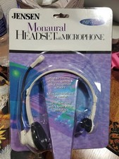 Monaural headset microphone for sale  Brookfield