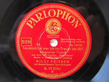 78rpm willy fritsch gebraucht kaufen  Frankfurt am Main