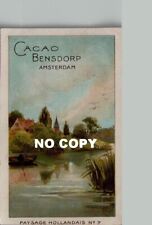 Chromo cpa cacao d'occasion  Vernet-les-Bains
