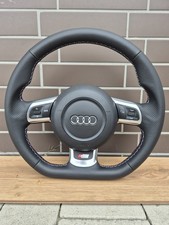 KIEROWNICA SPORT S-LINE AUDI A4 B8 A5 8T A3 8P AIRBAG KOMPLET SKÓRA na sprzedaż  PL