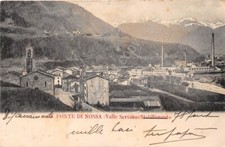 Cartolina ponte nossa usato  Milano
