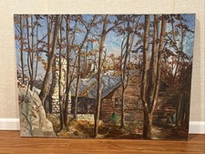 Large vintage oil for sale  Delmar