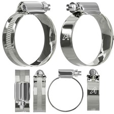 Hose clips stainless for sale  MIRFIELD