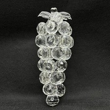 BOLAS DE CONTAS DE CRISTAL BRILHANTES COLHENDO UVAS DECORAÇÃO PARA CASA COLOQUE NA MESA DE JANTAR! comprar usado  Enviando para Brazil