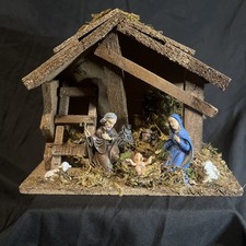 Wooden nativity scene for sale  Reynoldsburg