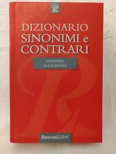 Dizionario rusconi sinonimi usato  Fino Mornasco