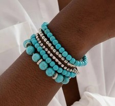 Bracciale donna pietre usato  Italia