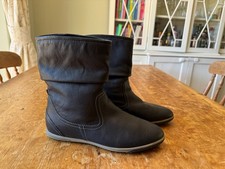 Womens ecco black for sale  FAREHAM