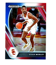 2021 PRIZM DRAFT PICK PRISMA VERMELHO BRANCO E AZUL RC EVAN MOBLY VARIANT comprar usado  Enviando para Brazil