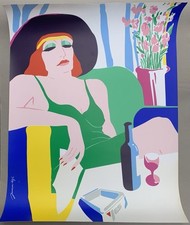 Affiche ancienne portrait d'occasion  Paris IX