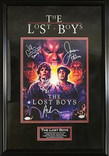 The Lost Boys elenco autografado assinado inscrito foto emoldurada 11x14 JSA CERTIFICADO DE AUTENTICIDADE comprar usado The Lost Boys elenco autografado assinado inscrito foto emoldurada 11x14 JSA CERTIFICADO DE AUTENTICIDADE comprar usado  Enviando para Brazil
