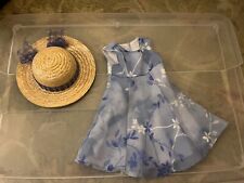 Vestido de verão azul boneca American Girl com chapéu de palha comprar usado  Enviando para Brazil