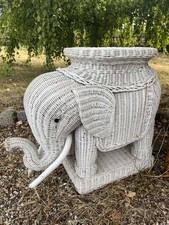 Vintage rattan wicker d'occasion  Expédié en Belgium