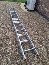 Aluminium double ladder for sale  SPALDING