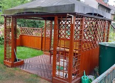 Gartenlaube pavillon holz gebraucht kaufen  Brühl