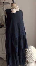 Jupe noire lin d'occasion  France