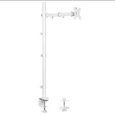 Monitor individual VIVO V011W blanco montaje ajustable extra alto se adapta a pantalla de 1 27"  segunda mano  Embacar hacia Mexico
