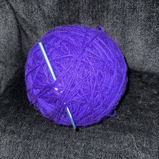 Giant purple yarn for sale  Hubbard