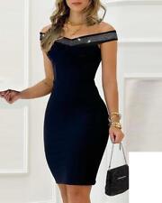 Vestidos De Fiesta Cortos Para Mujer Vestido Casuales Elegantes Noche Moda Estilo comprar usado  Enviando para Brazil