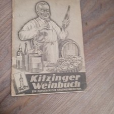 Kitzinger weinbuch 1947 gebraucht kaufen  Deutschland