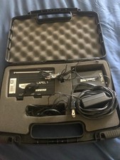 Microfone de lapela sem fio Shure, transmissor, receptor, modelo T3-CQ (com estojo comprar usado  Enviando para Brazil