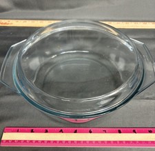 Usado, Marinex Clear Ice Blue 9" redondo 2 qt. Caçarola coberta de vidro feita no Brasil comprar usado  Enviando para Brazil