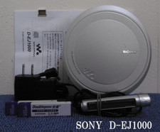 CD player portátil Sony CD Walkman operação D-EJ1000 confirmada comprar usado  Enviando para Brazil