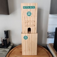 BOTA BOX caixa de vinho madeira bambu dispensador bar comprar usado BOTA BOX caixa de vinho madeira bambu dispensador bar comprar usado  Enviando para Brazil