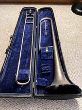Trombone Vintage Martin Elkhart 1914 - Prata Com Estojo Original comprar usado  Enviando para Brazil