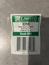 Satin nickel knob for sale  LONDON