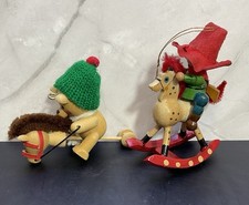 Vintage wooden christmas for sale  Pierce