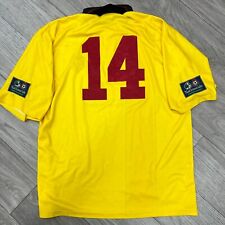 Camisa de futebol Watford 1997/1998 usada em casa Mizuno #14 tamanho 2XL comprar usado  Enviando para Brazil