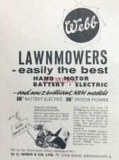 Webb battery motor for sale  SIDCUP