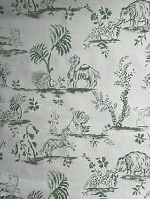 Usado, Papel de parede Brunschwig & Fils 69237 verde bege animal safári banheiro 1 rolo triplo comprar usado  Enviando para Brazil