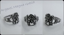 Anello maschera apotropaica usato  Crotone