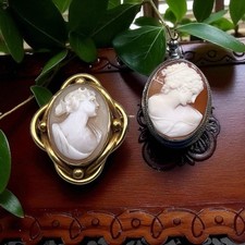 Two antique cameo for sale  WELLINGBOROUGH