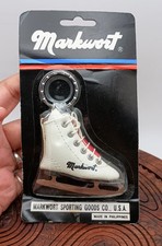 Chaveiro vintage mini skate no gelo NOS Markwort equipamento esportivo, usado comprar usado  Enviando para Brazil