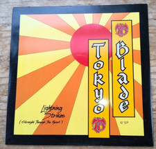 TOKYO BLADE "LIGHTNING STRIKES" RARE 12" EP FRENCH PRESS 1984 NWOBHM comprar usado  Enviando para Brazil