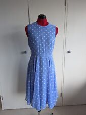 Blue white spotty for sale  EASTBOURNE