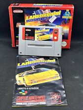 LAMBORGHINI AMERICAN CHALLENGE - Super Nintendo SNES - No Scatolina Interna comprar usado  Enviando para Brazil