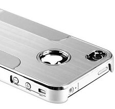 Apple iPhone 4  4S Cover für Schutz Hülle Chrom Alu Case Schale Aluminium B-Ware comprar usado  Enviando para Brazil