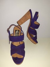 Sandali scarpe scamosciate usato  Senago