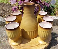 Vintage pottery decanter for sale  BURY ST. EDMUNDS